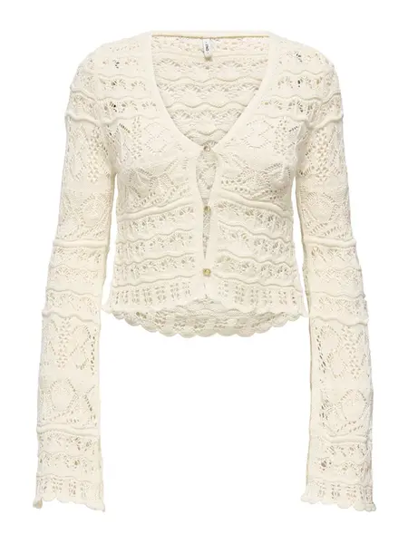 ONLY Kardigán 'ONLColette'  krémová