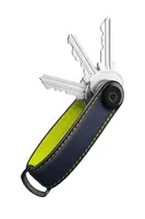 Kožený obal na klíče Orbitkey Matte Leather 8,6 x 2,2 cm