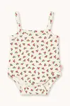 Tinycottons  Kojenecké body  TINY ROSES RIB SLEEVELESS BODY