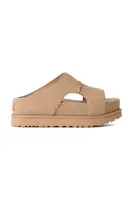 Semišové pantofle UGG W Goldenstar Hi Cutout Slide