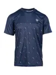 Sergio Tacchini Funkčné tričko 'Scotland'  modrá / tmavomodrá / červená / biela