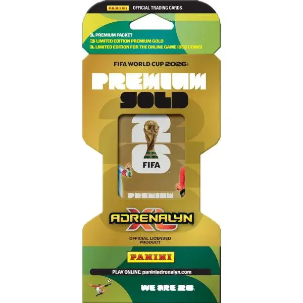 FIFA WORLD CUP 2026 - ADRENALYN - GOLD PACKET