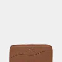 Peněženka Armani Exchange hnědá barva, 948068 CC783