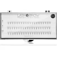 Lash Brow Premium Flare Silk Lashes umělé řasy Natural Short 1 ks