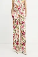 Kalhoty Marciano by Guess IRIS dámské, béžová barva, široké, high waist, 5RGB22 9917Z