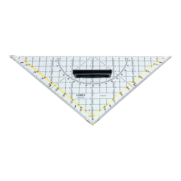 Linex - Pravítko trojúhelník LINEX 22 cm