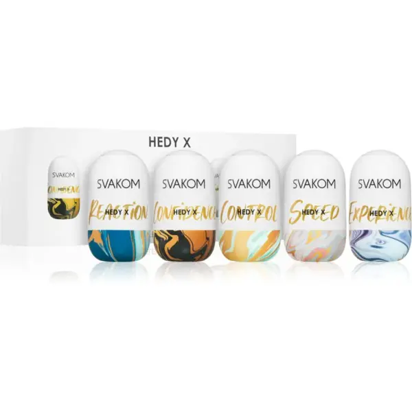 Svakom Hedy X Mixed Textures sada masturbátorů 5 ks