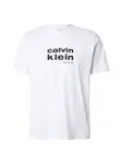 Calvin Klein Jeans Tričko  čierna / biela