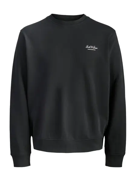 Jack & Jones Junior Mikina 'JJEARCHIVE'  čierna / biela