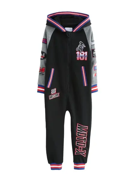 Next Pyžamo  sivá / ružová / čierna