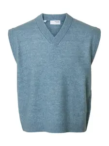 SELECTED Vesta 'SLHRai'  modrá melírovaná