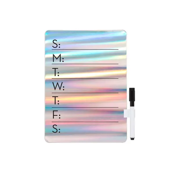 Kikkerland TABULE NA POZNÁMKY, kov, papír, 0,46/24,1/17,8 cm