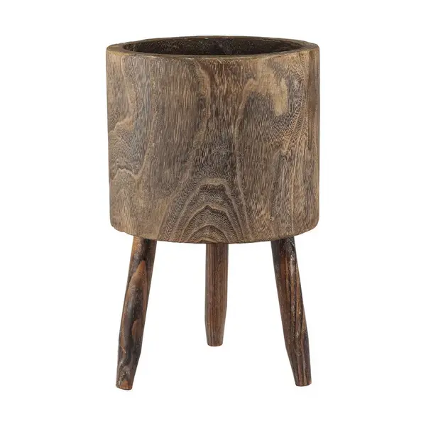 KVĚTINÁČ NA KVĚTINY dřevo, 24/38/24 cm