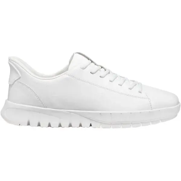 Geox U FLEXTRIDE PLUS Pánska voľnočasová obuv, biela, veľkosť