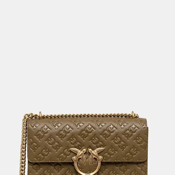 Kožená kabelka Pinko