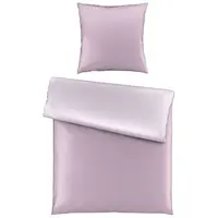 Bio:Vio OBOUSTRANNÉ POVLEČENÍ, satén, světle fialová, 155/220 cm