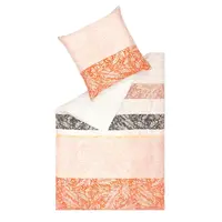 Esprit OBOUSTRANNÉ POVLEČENÍ, satén, krémová, přírodní barvy, terracotta, 135/200 cm