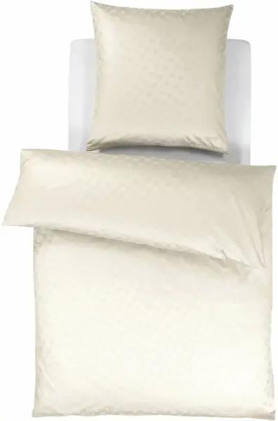 Joop! Sada povlečení CORNFLOWER 2 x 70 x 90 cm a 200 x 200 cm, béžová