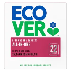 ECOVER All in One Tablety do umývačky 22 ks