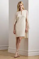 Šaty Lauren Ralph Lauren béžová barva, mini, 253957566