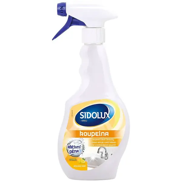 Sidolux Professional koupelna čistič s aktivní pěnou 500 ml