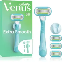 Gillette Venus Extra Smooth dámsky holiaci strojček s držiakom do sprchy + náhradné hlavice 6 ks