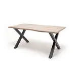 Ti'me JÍDELNÍ STŮL, černá, barvy dubu, 180/77/90 cm