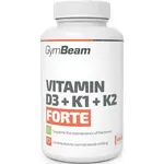 GymBeam Vitamin D3 + K1 + K2 Forte kapsle pro podporu imunitního systému 120 cps