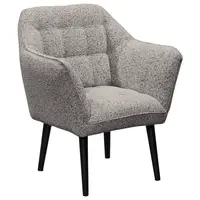 MID.YOU KŘESLO, textil, šedá