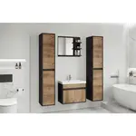 P & B KOUPELNA antracitová, barvy kaštanu