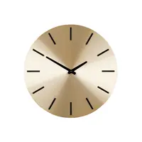 NÁSTĚNNÉ HODINY barvy zlata 35,5 cm