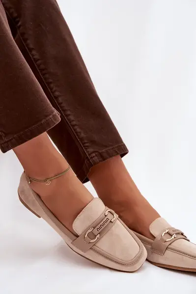 Dámské mokasíny Evelora s ozdobným prvkem