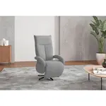 Sit & More KŘESLO, textil, šedá