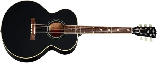 Epiphone J-180 LS Ebony