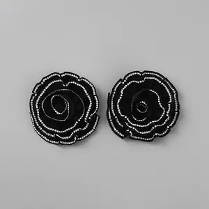 Flower Polyester Shoe Decoration