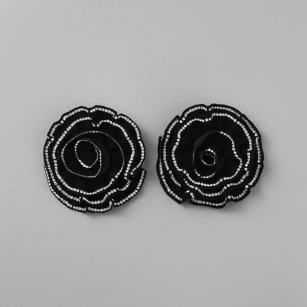 Flower Polyester Shoe Decoration