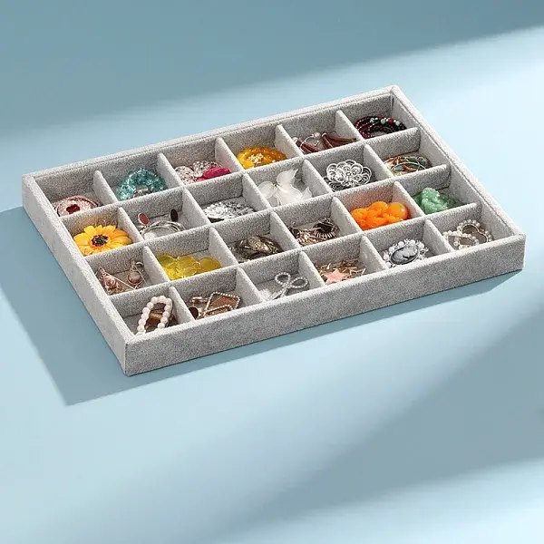 Velvet Jewelry Display Trays
