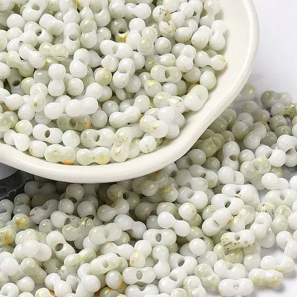 Two Tone Baking Paint Glass Seed Beads