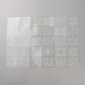 Plastic Nail Art Stickers