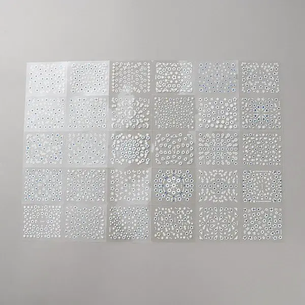 Plastic Nail Art Stickers