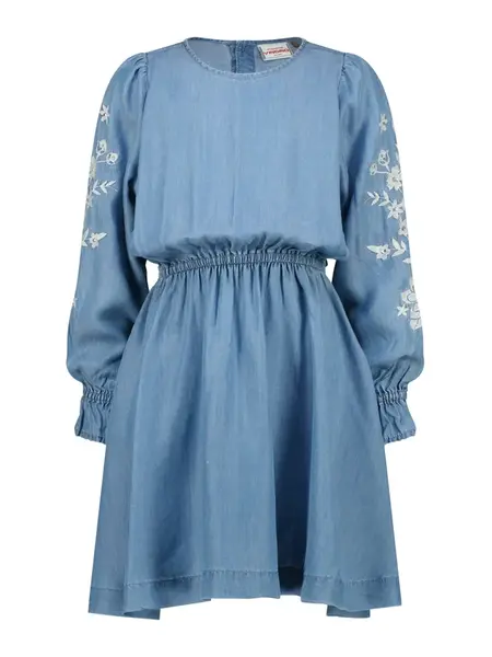 VINGINO Šaty 'Pip'  modrá denim / biela