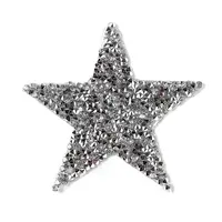 Glitter Hotfix Acrylic Rhinestone
