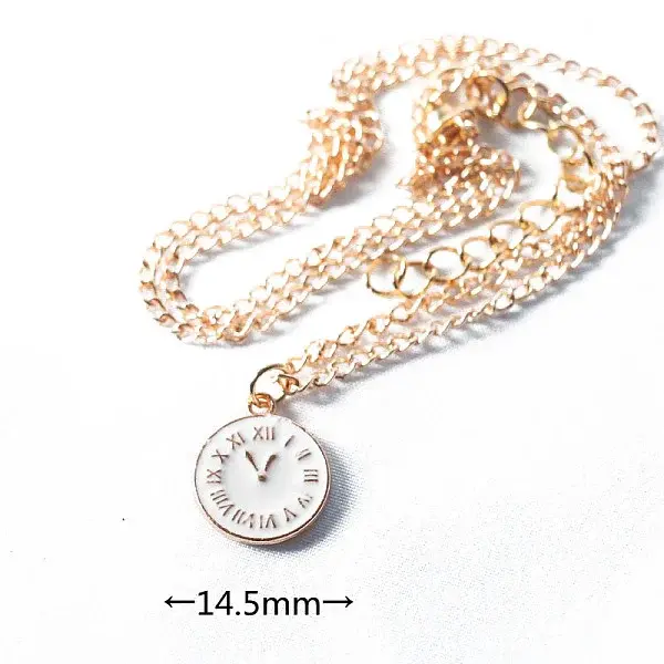 Mini Alloy Enamel Clocks