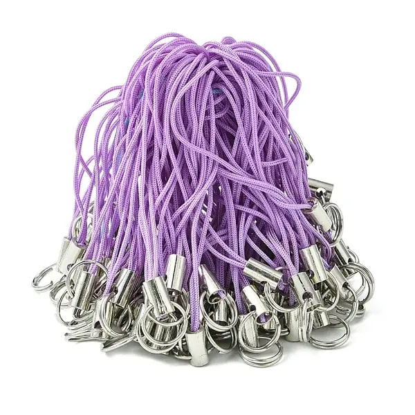 100Pcs Polyester Cord Mobile Straps