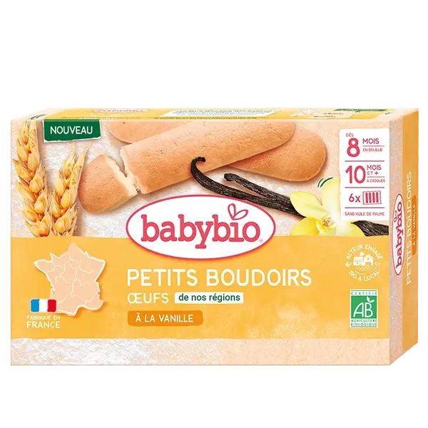 BABYBIO vanilkové piškóty