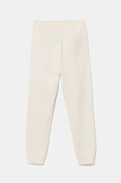 Dětské bavlněné tepláky Guess béžová barva, J5RQ12 KAD74