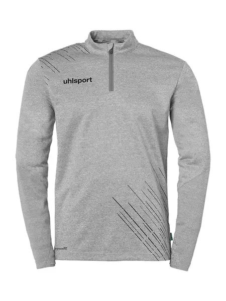 UHLSPORT Funkčné tričko  sivá melírovaná / čierna