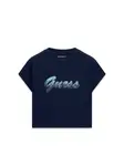 GUESS Tričko  tmavomodrá