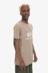 Bavlněné tričko Alpha Industries Basic T-Shirt