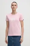 Bavlněné tričko Alpha Industries New Basic T Wmn